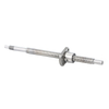 8mm Diameter 1mm Lead 150mm Length with Standard End Machining and Nut Miniature Ball Screw SFK0801 Ball Screw+nut Single Nut