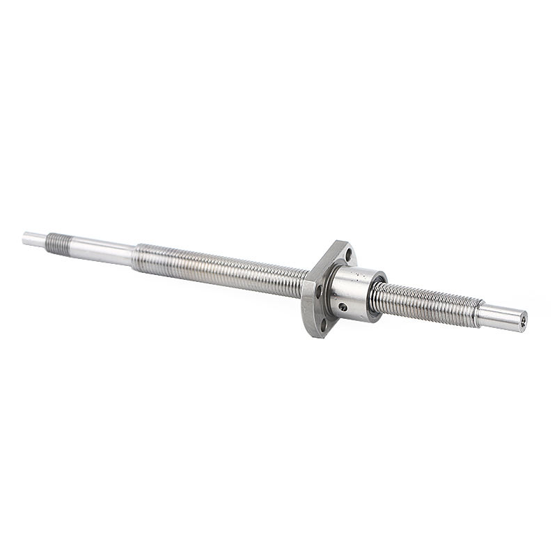8mm Diameter 1mm Lead 150mm Length with Standard End Machining and Nut Miniature Ball Screw SFK0801 Ball Screw+nut Single Nut