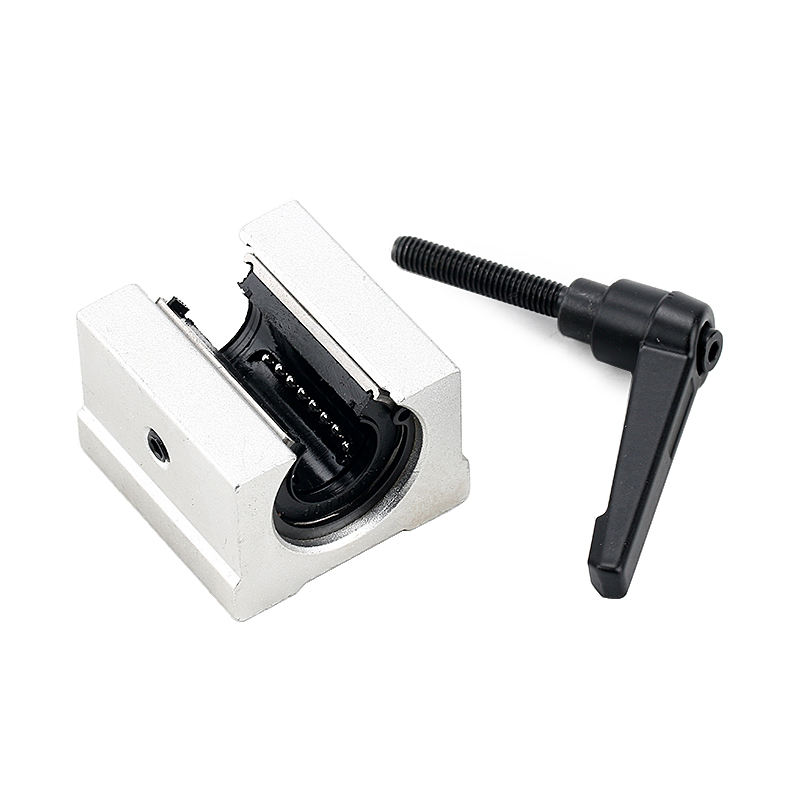 Aluminum open type liner guide rail block slider with lock wrench SBR16UU SBR16