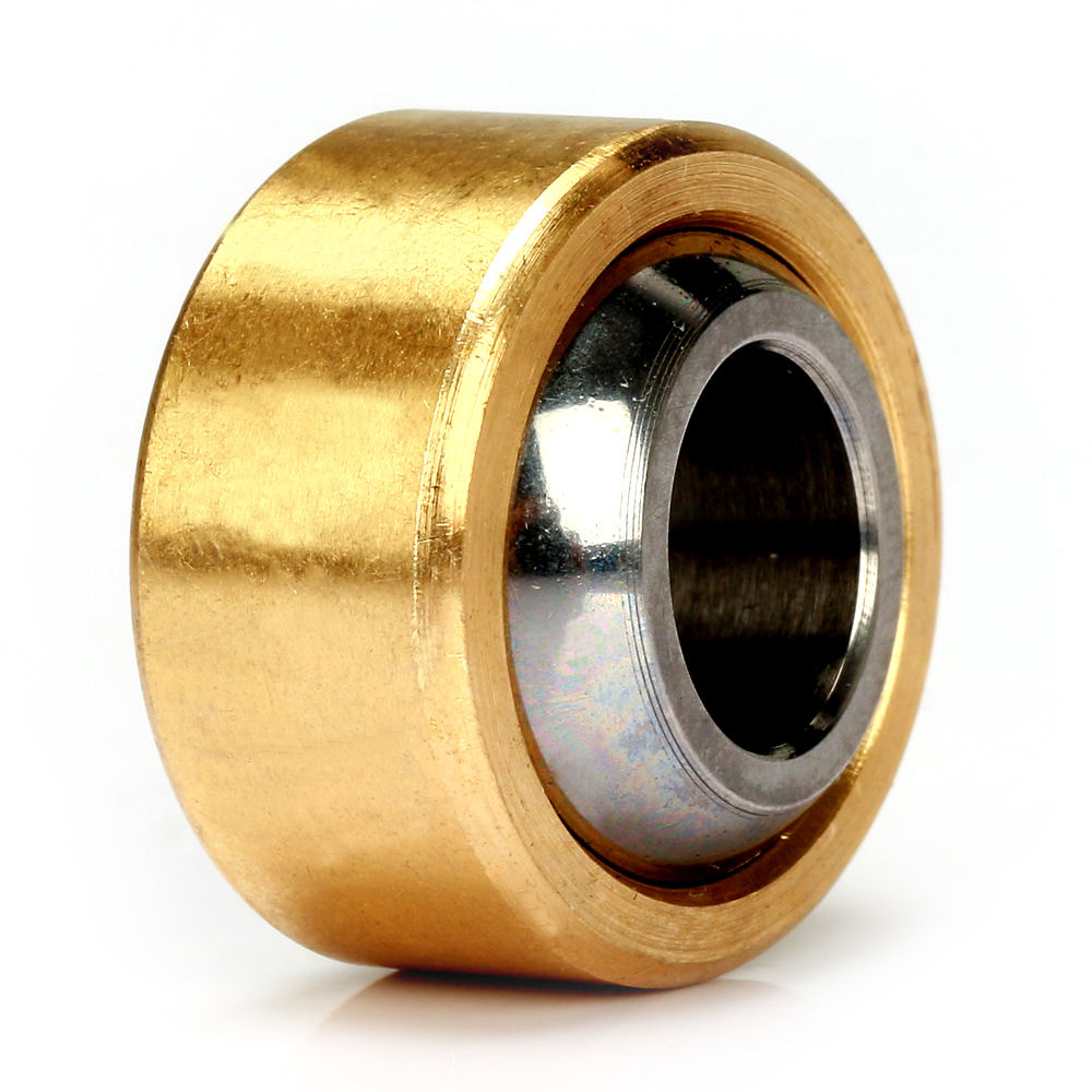 Brass outer ring radial joint bearing GEBJ10