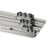 Dual-shaft Linear Guide Rail SGR20 3 4 5 wheels linear bearing SGB20-3 SGB20-4 SGB20-5UU