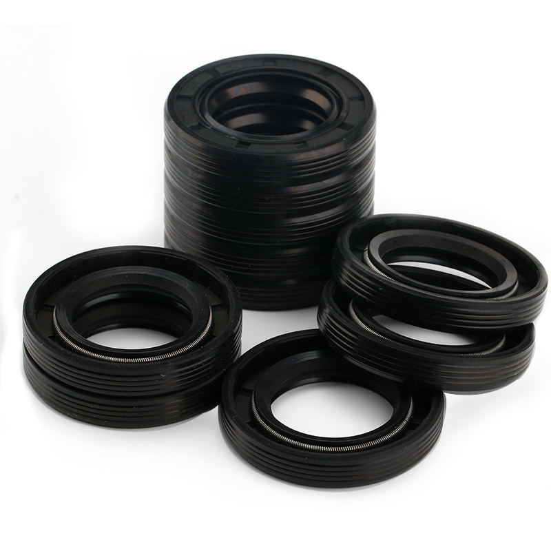 double lips FKM black NBR Rubber skeleton oil seals TC TB26*37*7 26*42*7 26*47*6 28*38*7 28*42*8 28*47*7 30*44*5 30*50*7 30*52*7