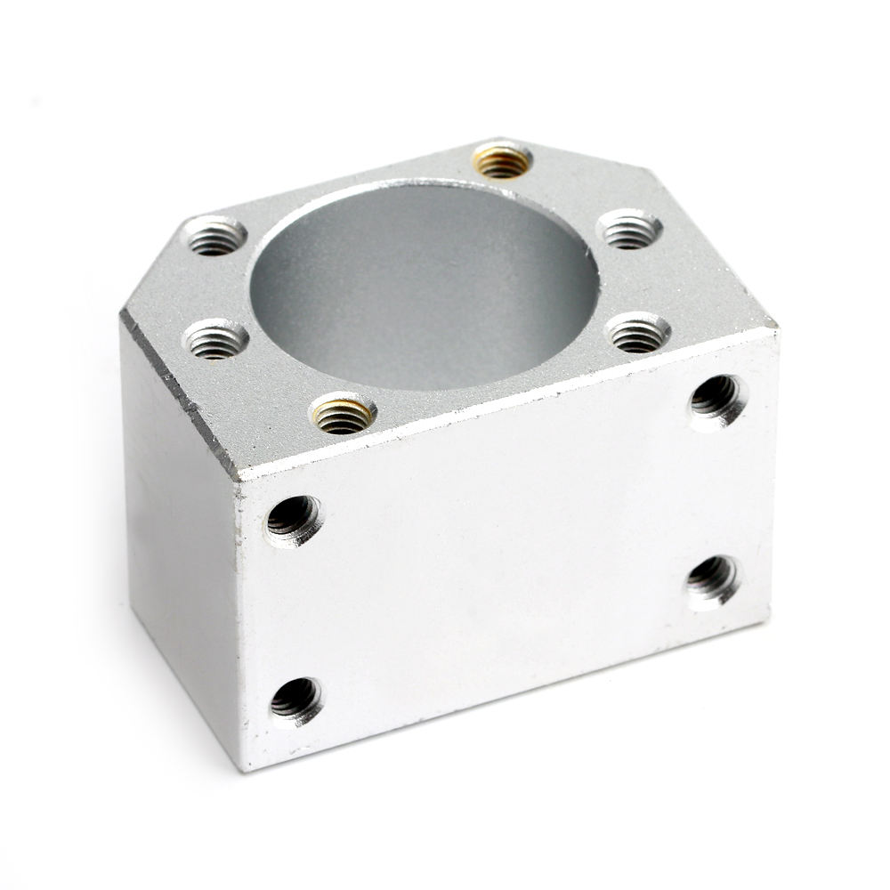 Ball Screw Ballscrews Nut Housing Aluminum Alloy Steel Rolled Thread DSG 12 16 20 25 32 40 H 1.5 Years Silver/black YWS OEM