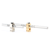 10*10 10mm diameter 100mm travel 200mm total length automatic round trip stainless steel miniature reciprocating lead screw