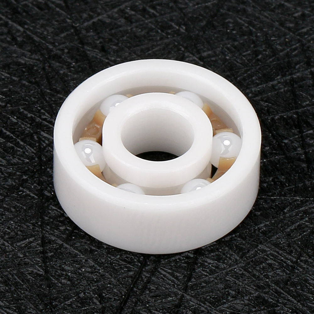 PEEK cage ZrO2 full ceramic ball bearing 606CE 606