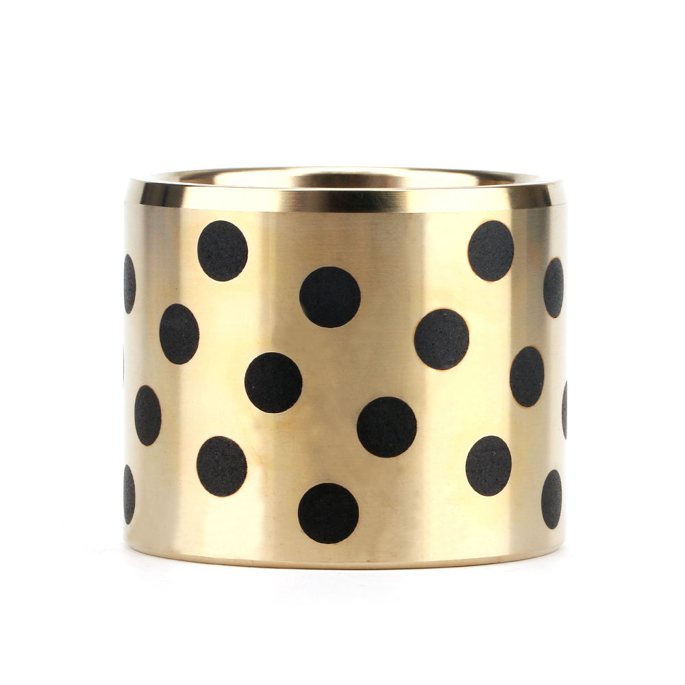 5x9x8mm High stress self lubricating oilless bushing brass graphite bearing bushing