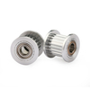 GT2 20 teeth timing belt pulley with two bearing 10mm width 3 4 5 6 mm bore size