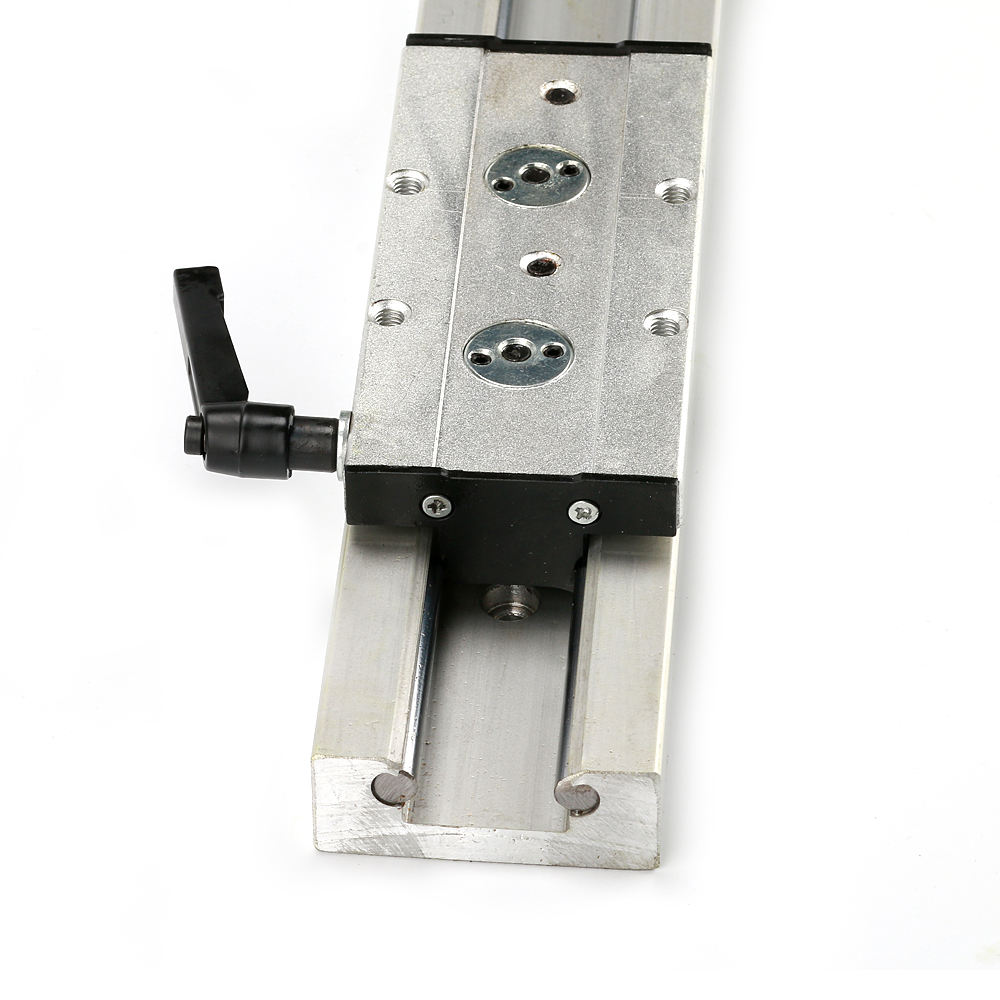 60mm width Built in double 8mm axis linear guide rail locking 3 4 5 wheels tracker roller slide aluminum profile SGR20 SGB20