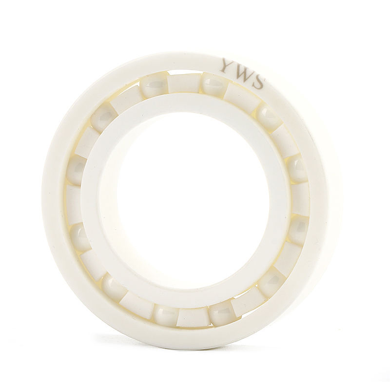 6206CE with PTFE cage no magnetic full ZrO2 Zirconium Oxide ceramic bearing 6206 ball bearing