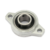 17mm shaft zinc alloy pillow block bearing end support bearing KFL003