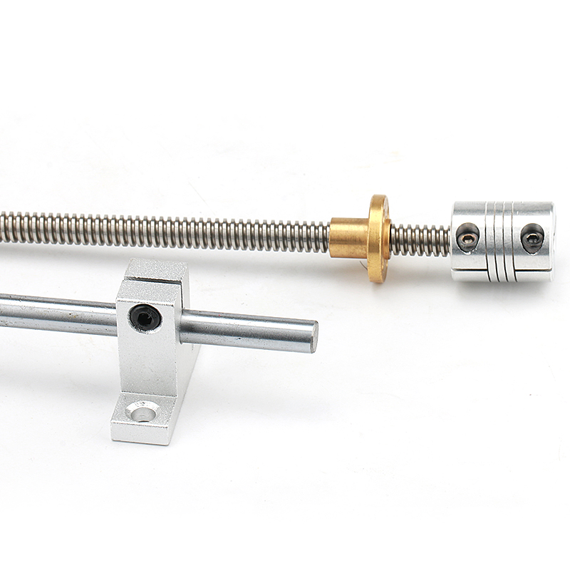 Sourcing Map 5-Pack 8mm To 8mm Rigid Shaft Couplers - Steel Connector For 3D Printer Motors, Encoders, DIY Projects