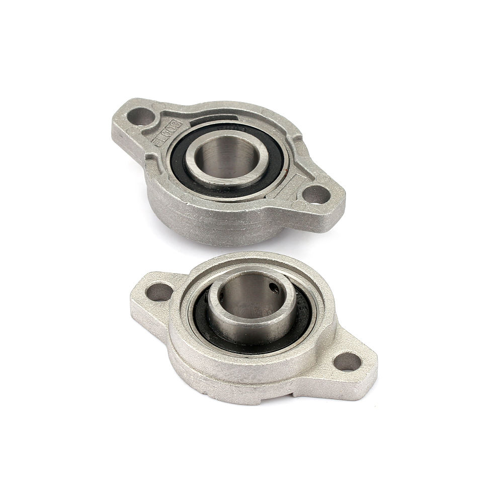 17mm shaft zinc alloy pillow block bearing end support bearing KFL003