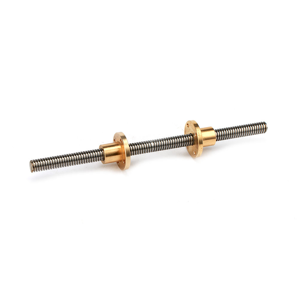 Right-Hand threaded and Left-Hand threaded T screw 20mm Twin Lead rolled thread screw Rods with Nuts