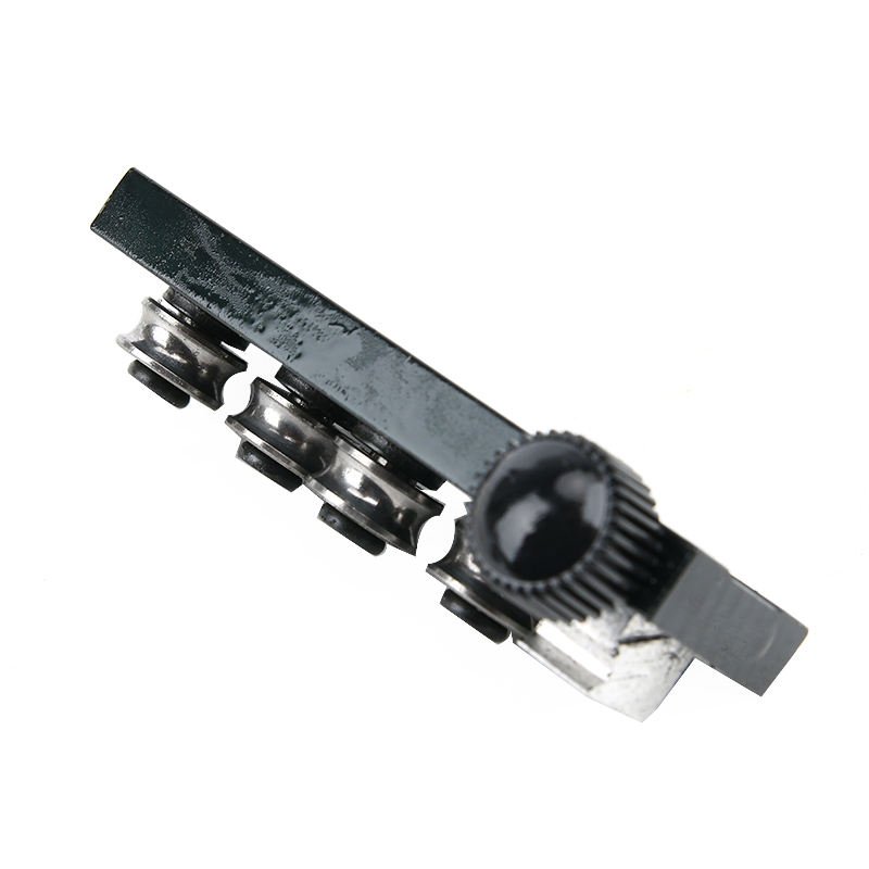 SGR10N Double axis linear guide rail black locking slider with round handle 4 wheels block SGB10N-4
