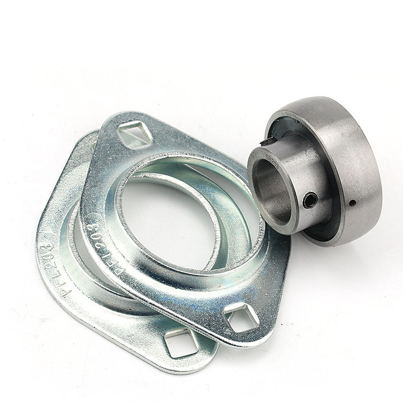 Pressed Steel Flanged Two-Bolt Stamping Bearing Housing PFL205 Bearing holder