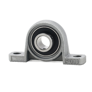 Miniature small bearing seat zinc alloy with vertical diamond seat pillow block bearing KP001