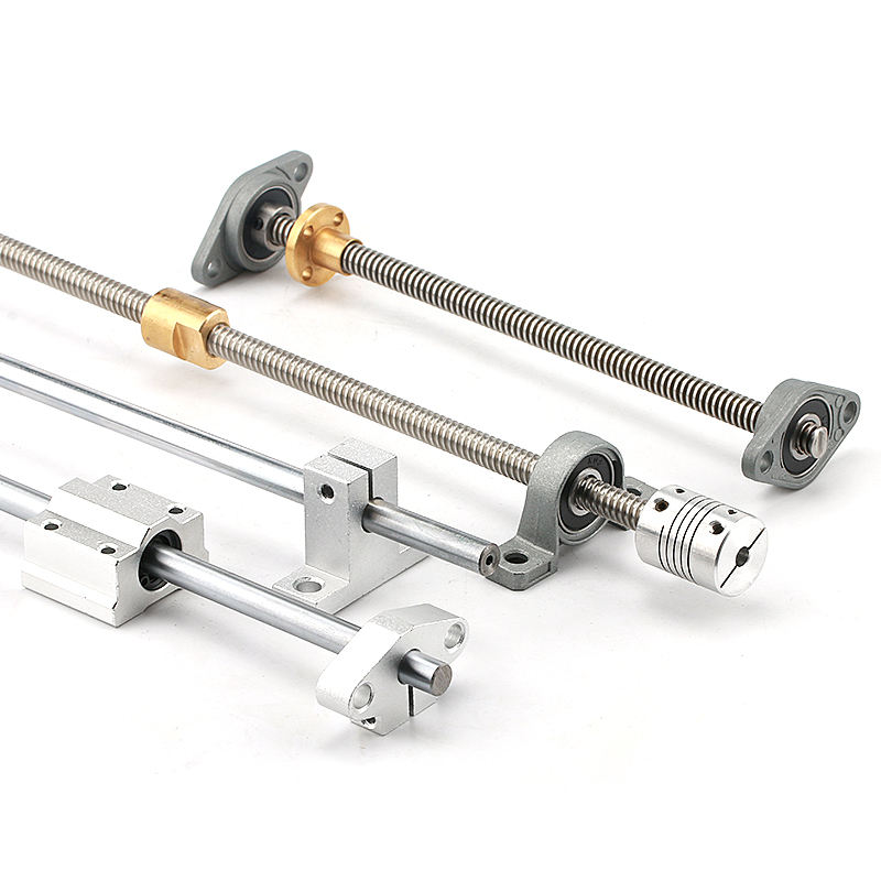8mm rod linear shaft aluminum end support SK8