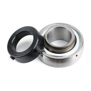 Grease lubrication insert ball bearing with eccentric sleeve 25*52*31mm RAE25NPPB