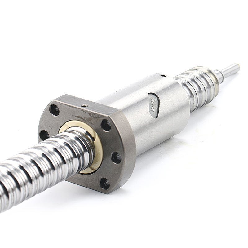 Left thread ball screw sfu2505 c7 grade linear cnc ball screw with ballnut