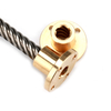 3mm 4mm 8mm pitch lead T16 Tr16 16mm diameter trapezoidal thread lead screw