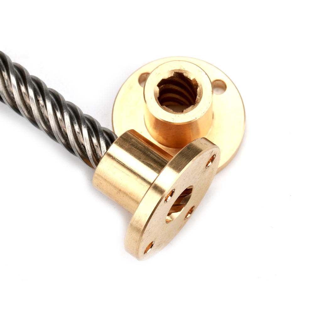 3mm 4mm 8mm pitch lead T16 Tr16 16mm diameter trapezoidal thread lead screw