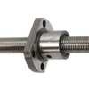 8mm Diameter 1mm Lead 150mm Length with Standard End Machining and Nut Miniature Ball Screw SFK0801 Ball Screw+nut Single Nut