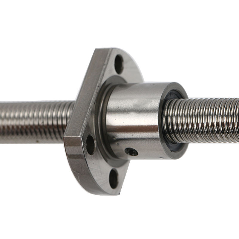 8mm Diameter 1mm Lead 150mm Length with Standard End Machining and Nut Miniature Ball Screw SFK0801 Ball Screw+nut Single Nut