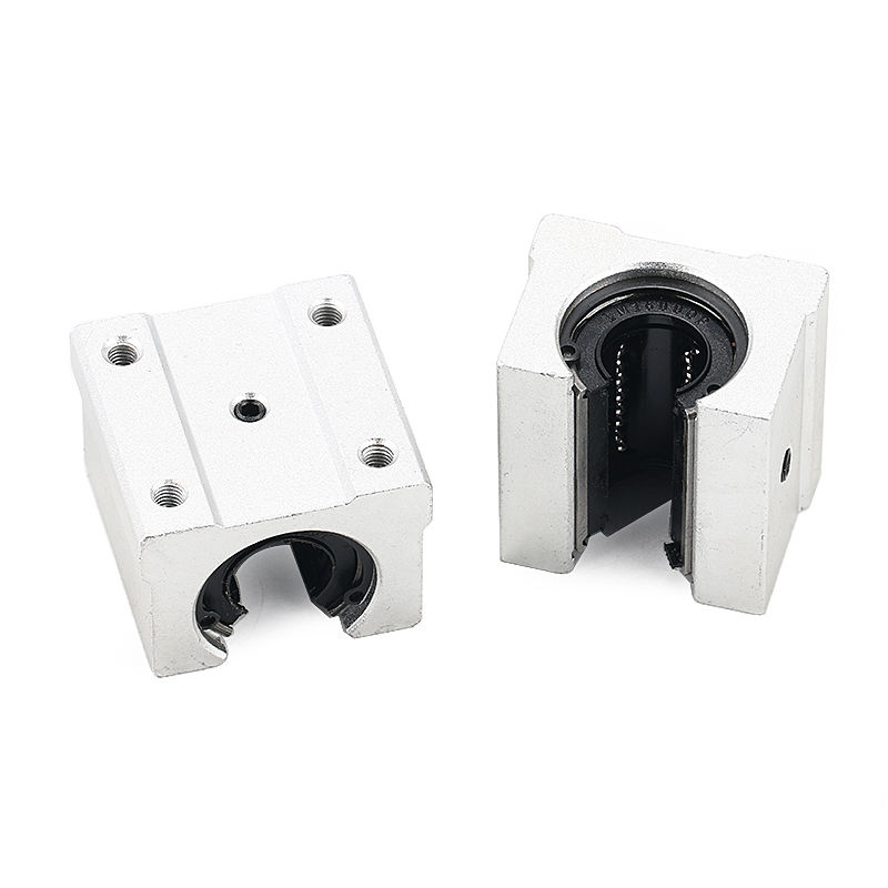 Aluminum open type liner guide rail block slider with lock wrench SBR16UU SBR16