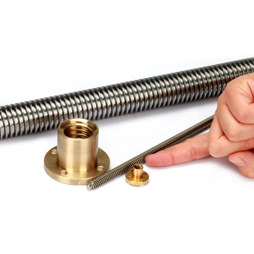 Tr 10mm 12mm 16mm 20mm 22mm 24mm 25mm 28mm 30mm 36mm trapezoidal lead screw