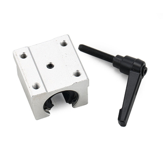 Aluminum open type liner guide rail block slider with lock wrench SBR16UU SBR16