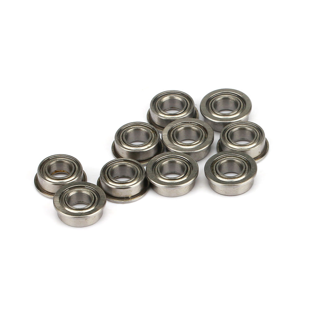 Flanged deep groove ball bearing with single rib F6000 6001 6002 6003 6004 6005 6006 6007ZZ 2RS