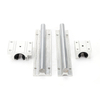 CNC machine sliding system aluminum linear guide rail SBR20