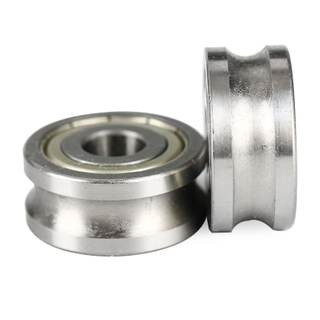 LFR5206-20-2Z Full Radius Groove Track Roller Bearing, 25 × 72 × 23.8 mm