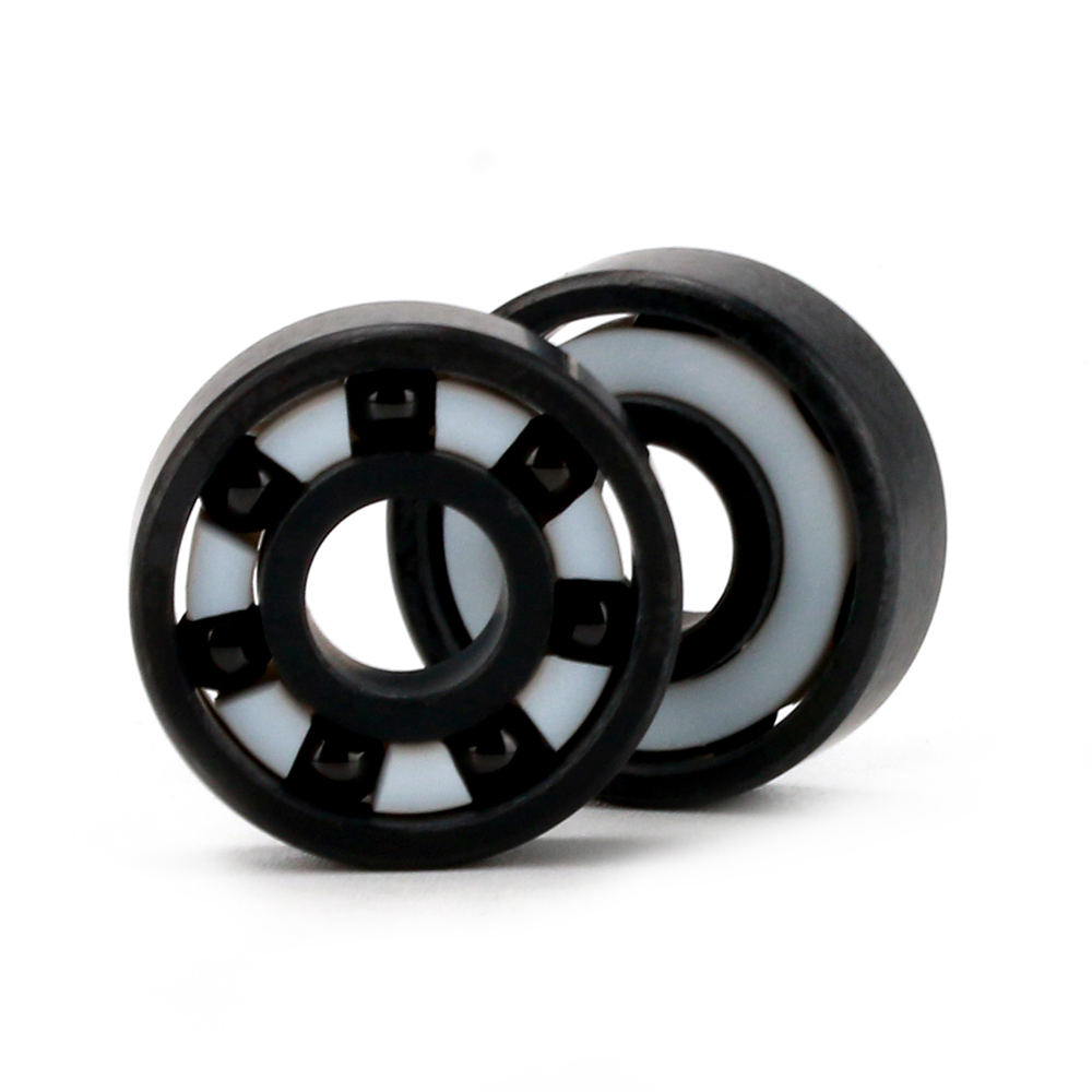 Low noise OEM 24x37x7 skateboard ceramic bearings ZrO2 Si3N4 608