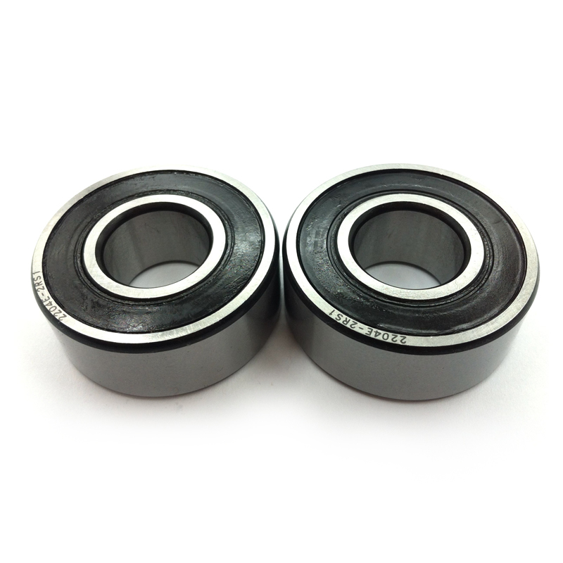 rubber sealed self-aligning ball bearing 2204 2RS