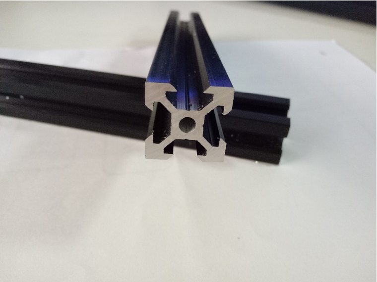 2020 V Slot Black Anodized Aluminum Extruded Linear Rail