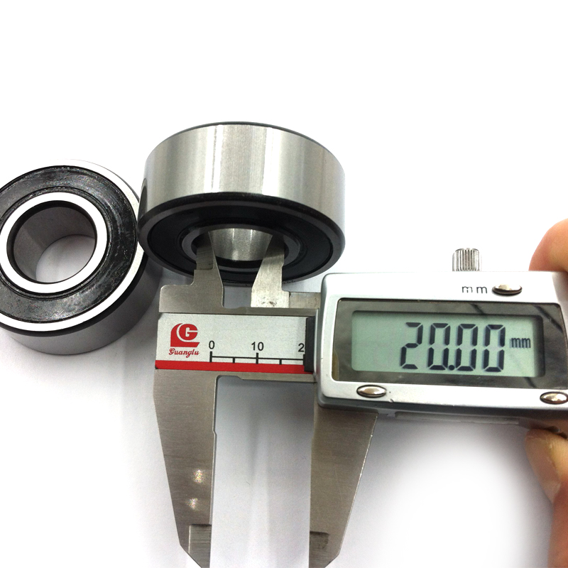 rubber sealed self-aligning ball bearing 2204 2RS