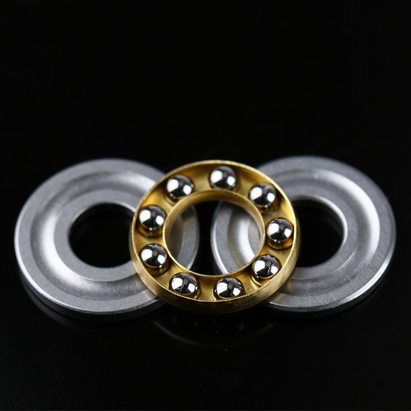 Brass steel cage F10-18M Miniature thrust ball bearings 