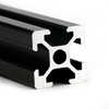Black 2020 Extruded Aluminum T Slot Framing Systems