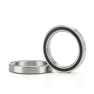 Thin Deep Groove Ball Bearing 6704 rubber Shielded thin wall bearing 6704 2RS