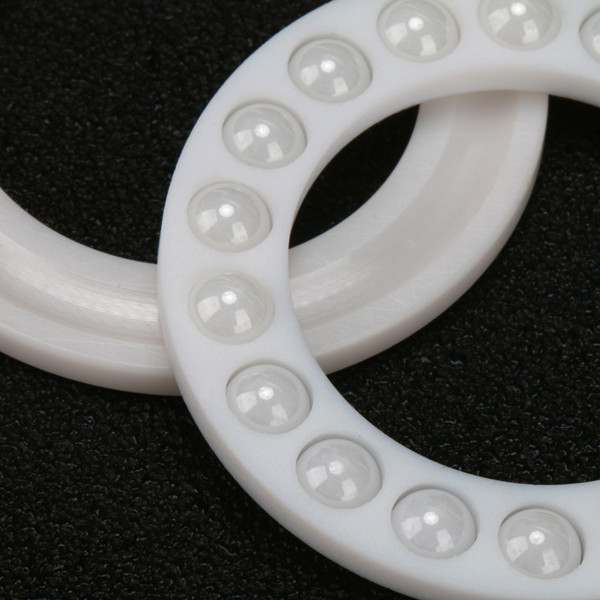 full ceramic Si3N4 ZrO2 25*42*11mm thrust ball bearings 51105
