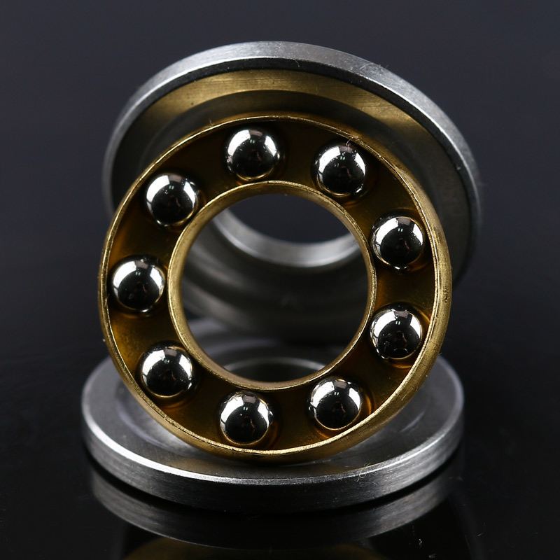 Brass steel cage F10-18M Miniature thrust ball bearings 