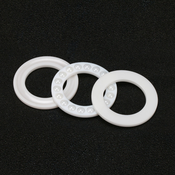 full ceramic Si3N4 ZrO2 25*42*11mm thrust ball bearings 51105
