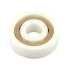 Rubber sealed 6200 Si3N4 ZrO2 ceramic ball bearing for bicycle