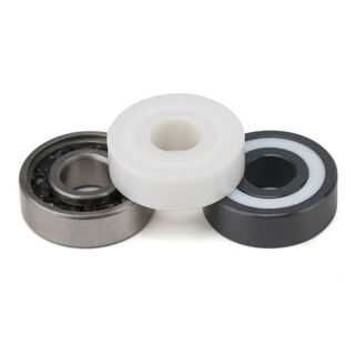 Low noise OEM 24x37x7 skateboard ceramic bearings ZrO2 Si3N4 608