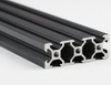  2060 v-slot (20 x 60 mm) black v systems rail