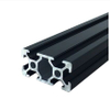 2040 black T slot channel aluminium alloy extruded extrusion profile