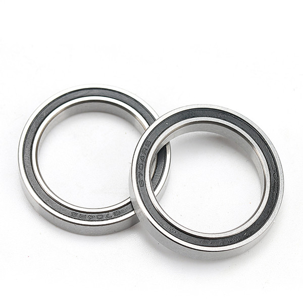 Thin Deep Groove Ball Bearing 6704 rubber Shielded thin wall bearing 6704 2RS