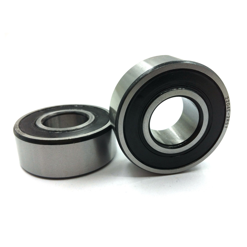 rubber sealed self-aligning ball bearing 2204 2RS
