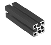 3030 black aluminum extrusion t slot profile for construction